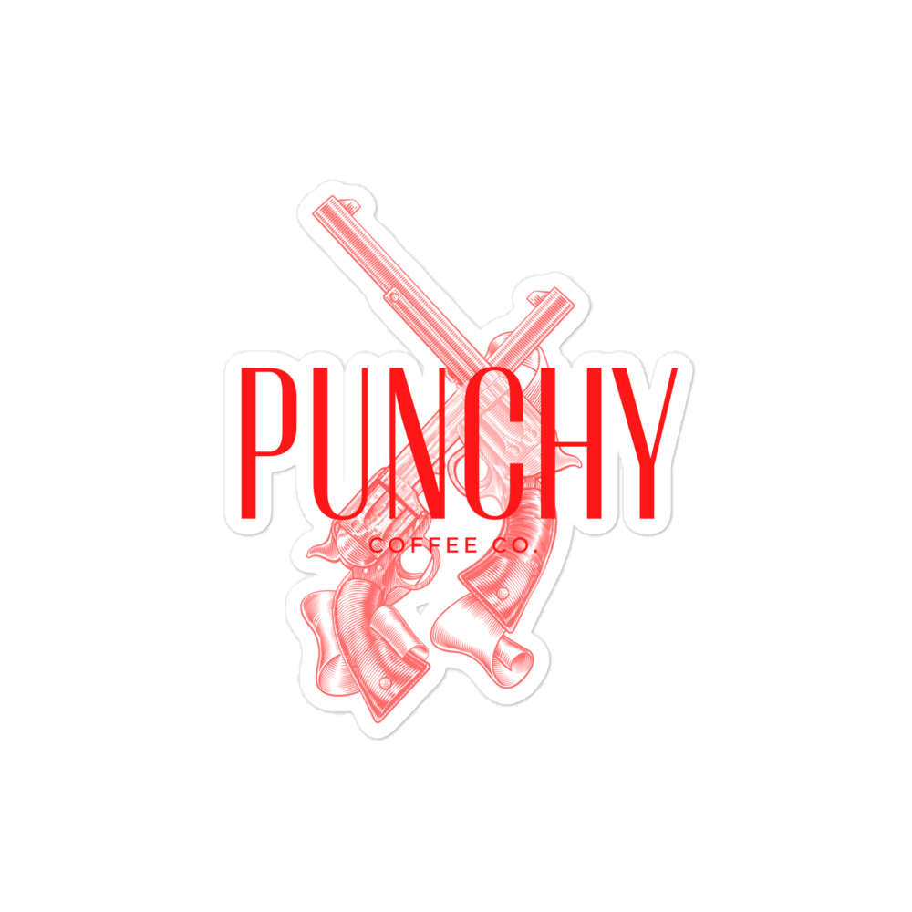 Punchy Coffee Co. sticker