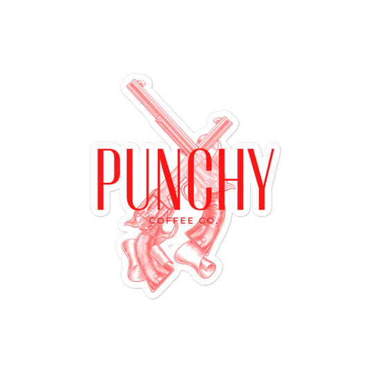 Punchy Coffee Co. sticker